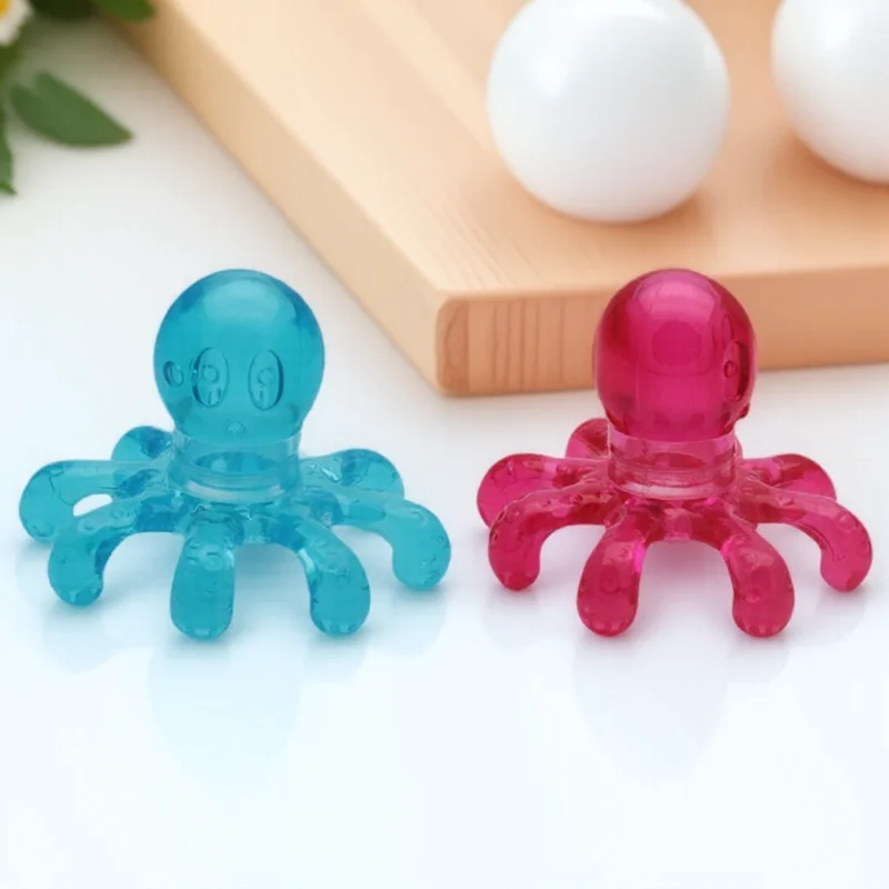 

2pcs Portable Head Massager Scalp Hair Massager Durable Plastic Acupressure Scalp Stimulator Stress Relief Tool Hair Accessory
