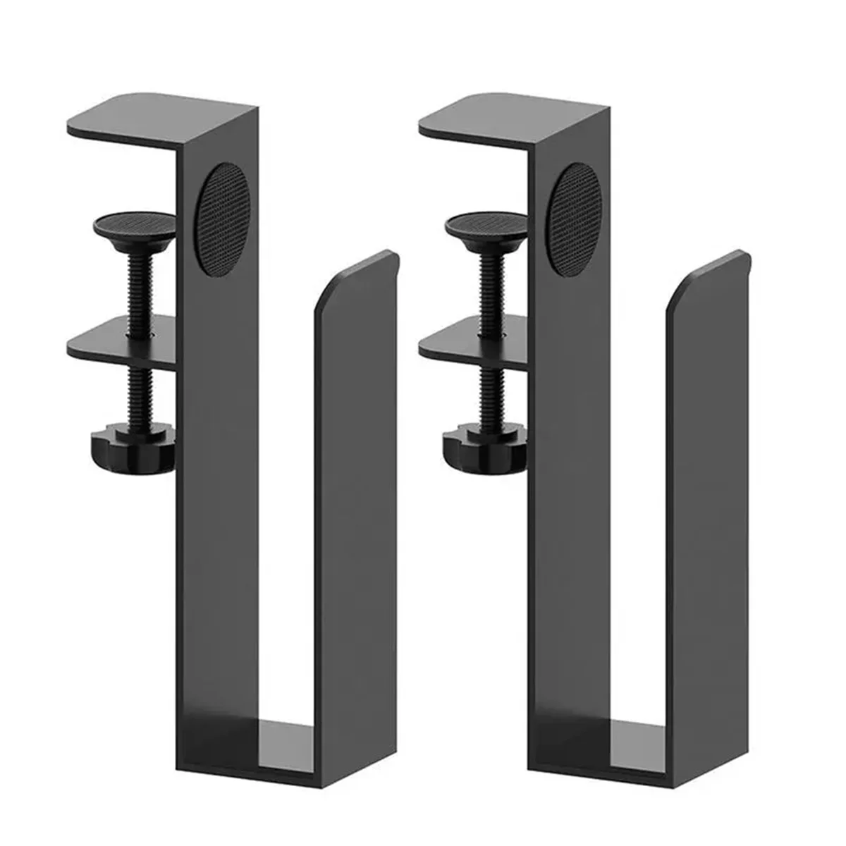 F-3C Table Sides Laptop Rack Charging Cooling Stand Tray Desk Organizer Storage Holder for Pad Under Desk Management Tray