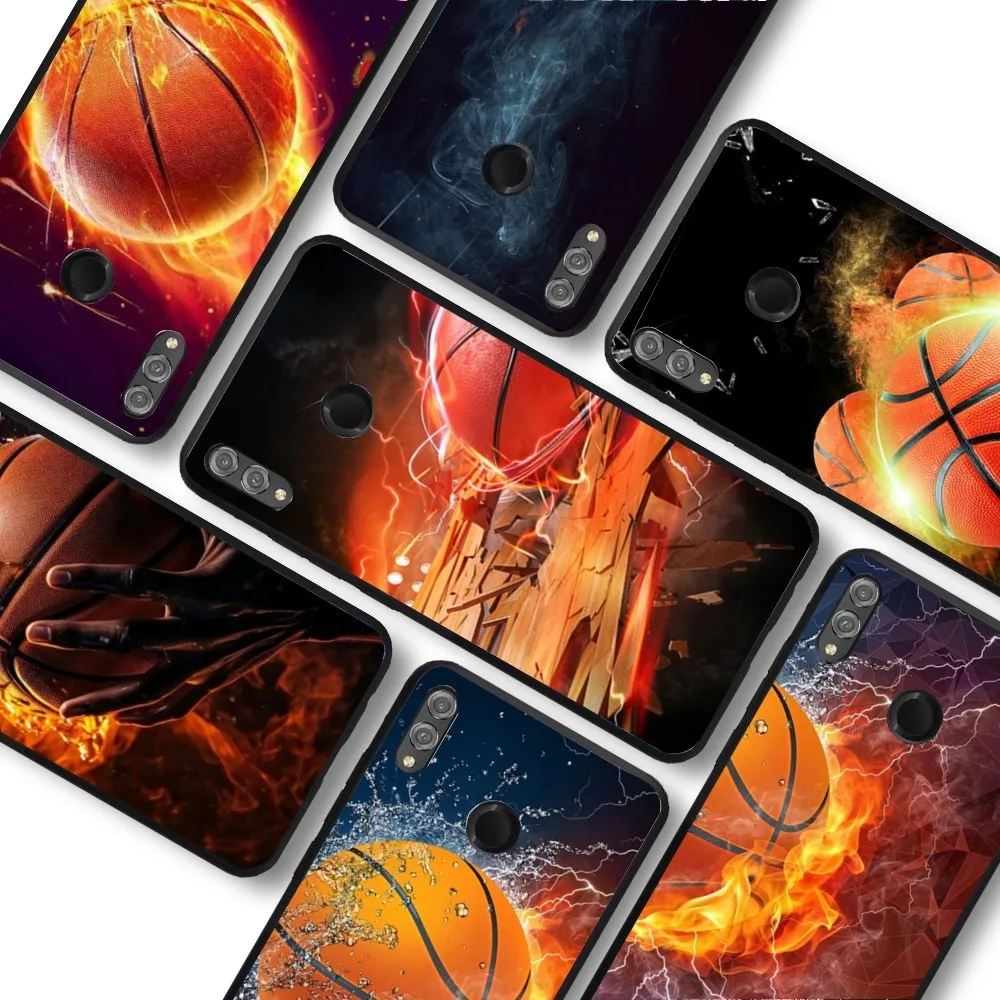 Basketball Phone Case For Samsung A 13 21 30 31 32 51 52 53 70 For Huawei Honor 50 60 70 For OPPO Vivo