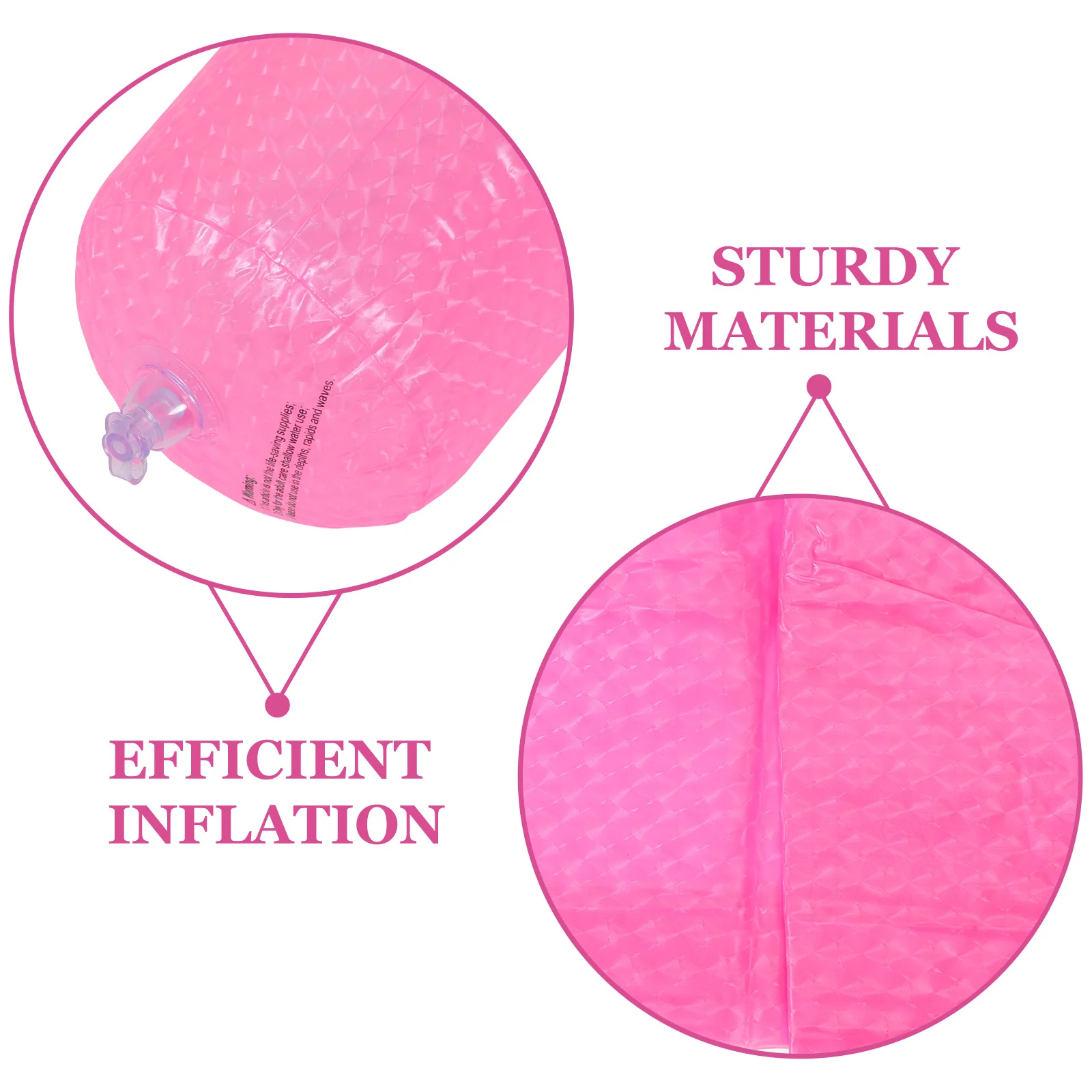 قطعتان من نودلز السباحة المرنة القابلة للنفخ للبالغين، عصا تعويم عالية الطفو مثالية لبحيرة الشاطئ وحمام السباحة #5