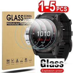 Tempered Glass Compatible for Garmin Fenix 8 51MM 47MM AMOLED Solar Fenix E Fenix 7X 7S 7 6X 6S 6 Pro 5 5S Screen Protector Film