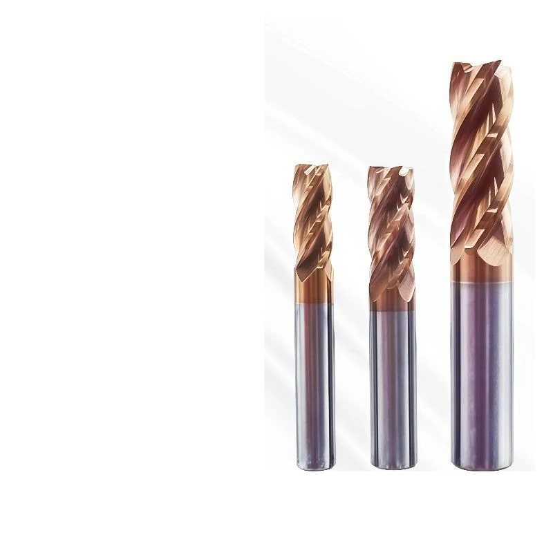 

Фреза концевая твердосплавная 55° из вольфрамовой стали, 4-зубая, с плоским дном, для станков с ЧПУ, квадратная, для обработки стали, 1 шт.