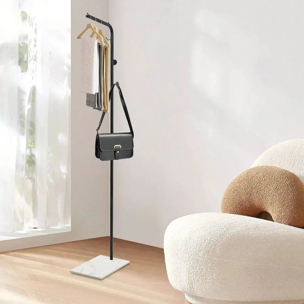 

Shape Freestanding Coat Rack, Black Coat Rack 170cm 66.93in, Spring, Minimalist, Summer Tops Coat Rack Back To School TravelEss