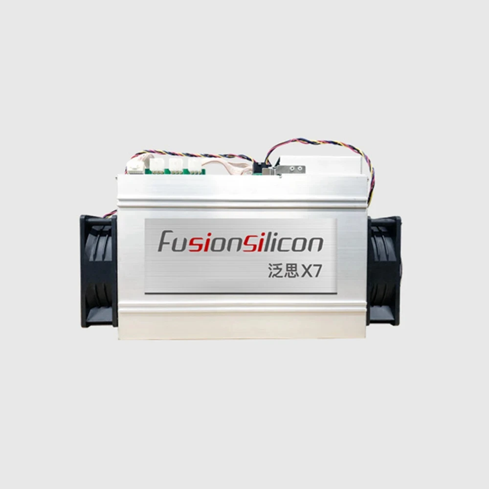 FusionSilicon X7 262Gh/s Dash Crypto górnictwo Asic pobór mocy 1420W z opcjonalnym zasilaczem