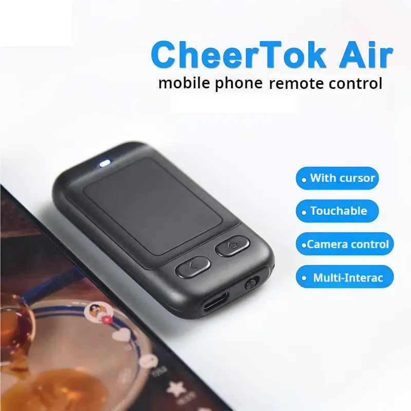Mobile Phone Remote Control for iPad Tablet / Cell Phone Air Mouse Bluetooth Remote Control with Touch Pad Cheertalk