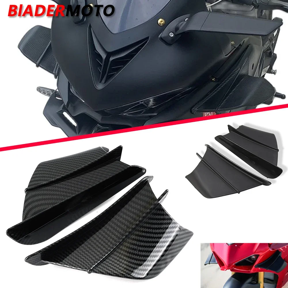 For Aprilia Tuono V4 660 Factory Tuono660 RS250 RS125 RSV4 X Motorcycle Fairing Side Winglet Aerodynamic Wing Deflector Spoiler