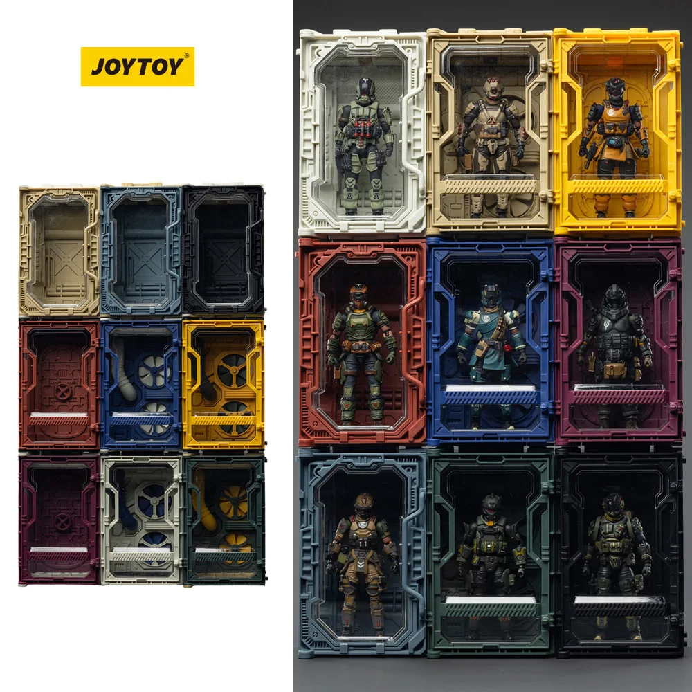 

【Pre Sale】JOYTOY 1/25 Action Figure Individual Soldier Hangar Display Case Model Toys