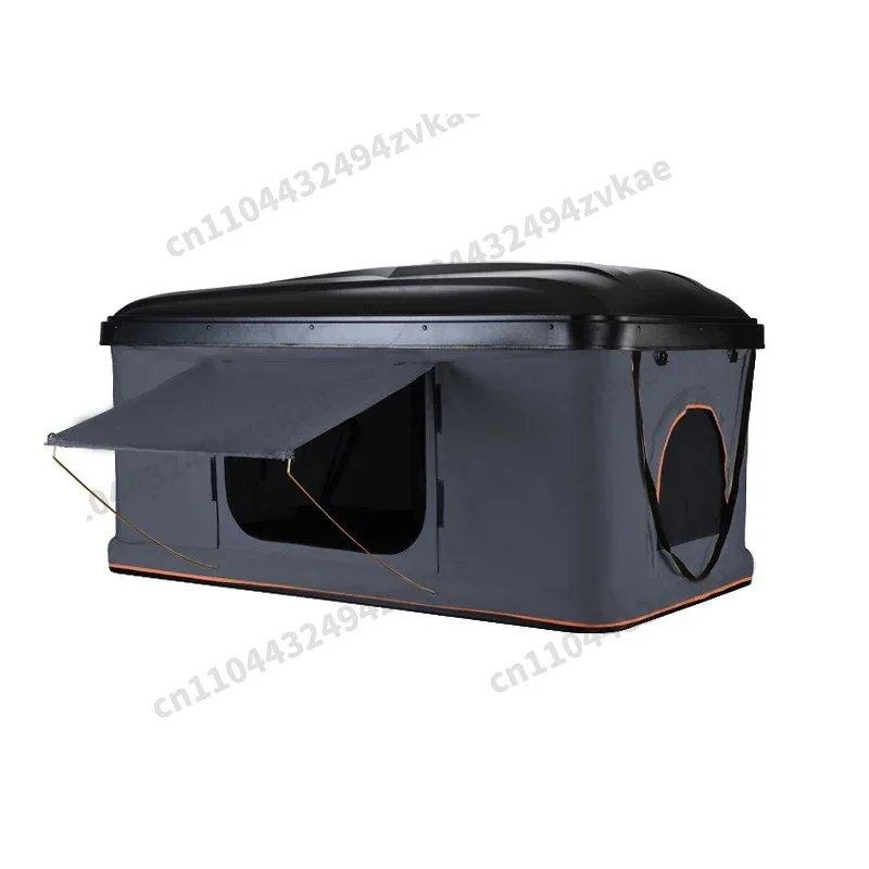 Customized Car roof tent fully automatic outdoor camping self-driving car anti-mosquito and rain-proof ABS hard-top tent