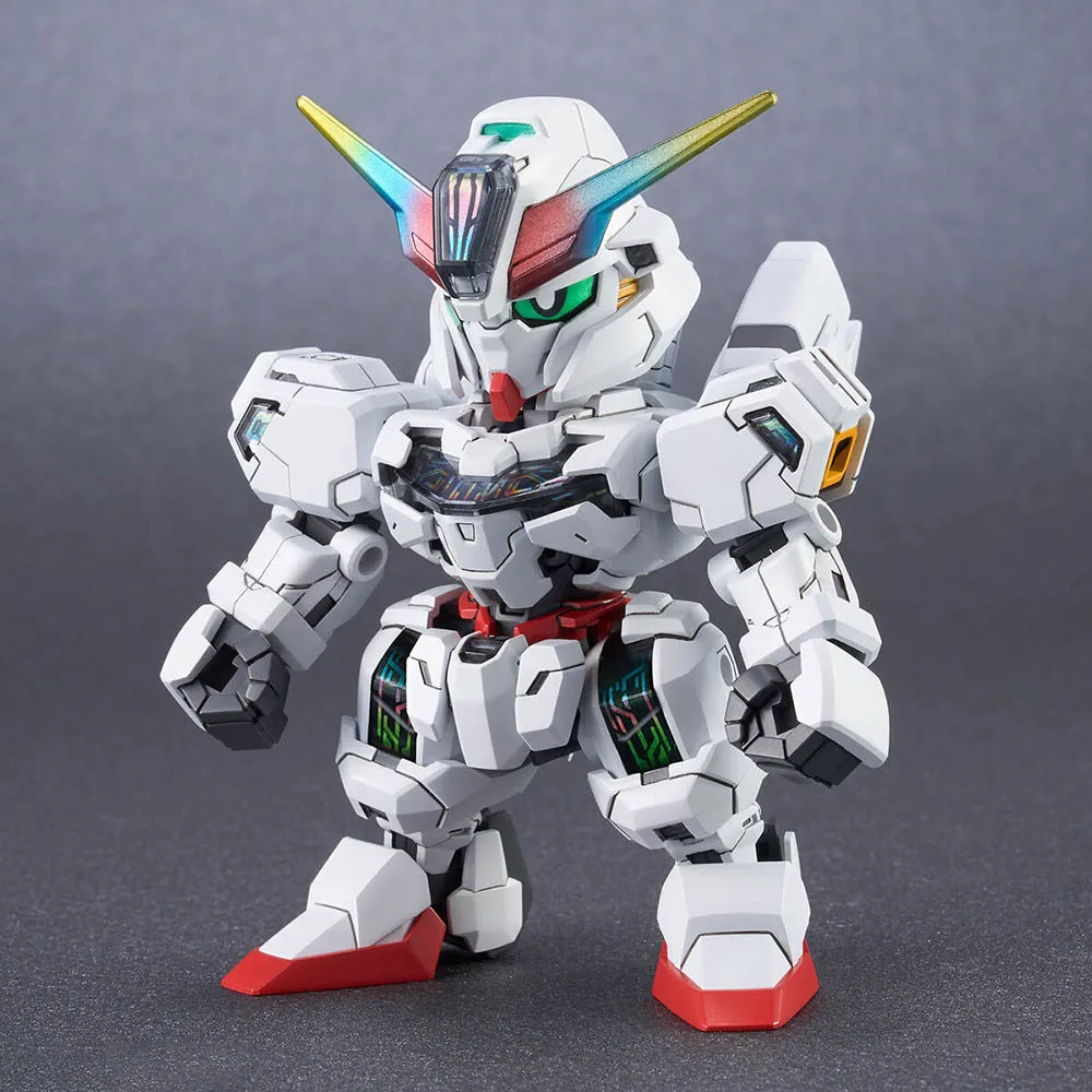 In-Stock Bandai SD Gundam Cross Silhouette X-EX01 Gundam Calibarn Nice SDCS Assembly Model Figure Ornament Toys