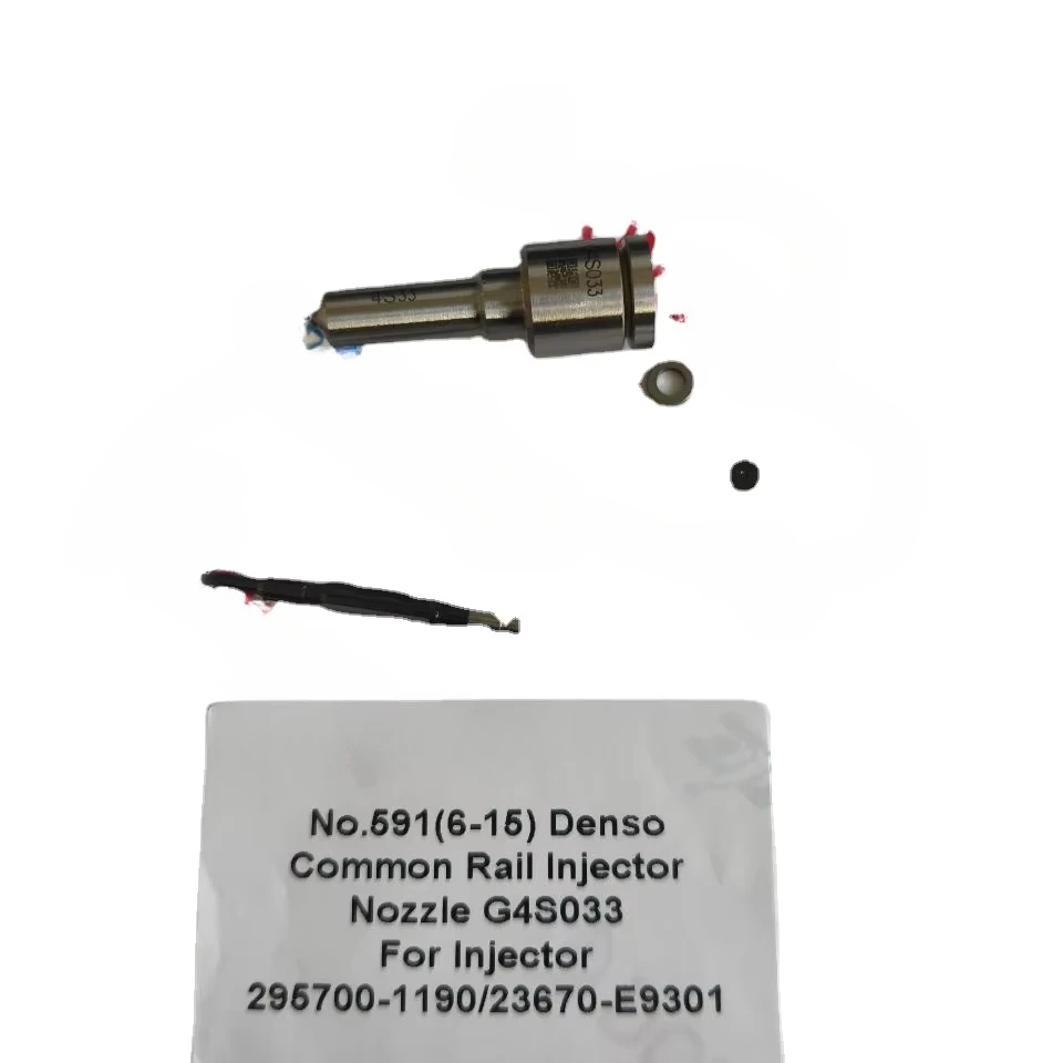 

NO.591(6-15) Diesel Fuel Common Rail Injetion Nozzle G4S033 for Denso G4 Injector 295700-1190 23670-E9301