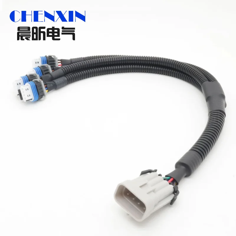

New LS Ignition Coil Relocation Wiring Harness LS1 LS2 LS3 LS6 LS7 LQ4 LSX 4.8 5.3 6.0 DAC044 For CHEVY GMC CADILLAC 4.8L 5.3L