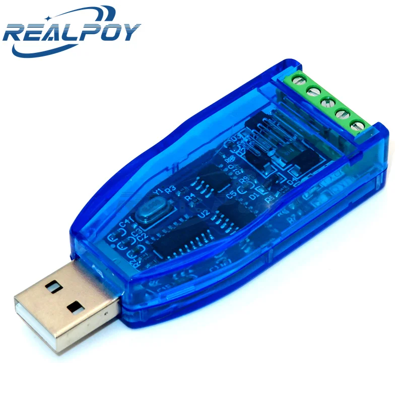 Industrial USB To RS485 RS232 Converter Upgrade Protection RS485 Converter Compatibility V2.0 Standard RS-485 A Connector Board