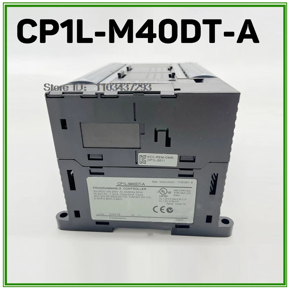 

New CP1L-M40DT-A Programmable Controller