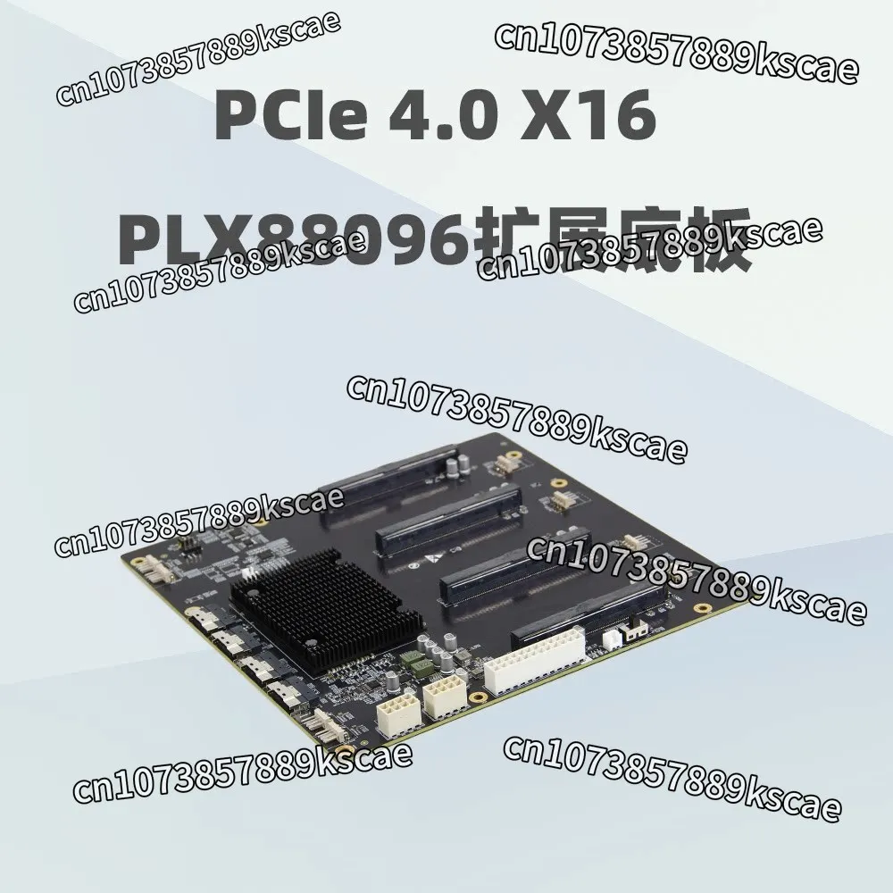 PLX88096 PCIe 4.0 4 GPU Expansion Switch Card 65mm Wide GPU Backplane for AI Workstation Server