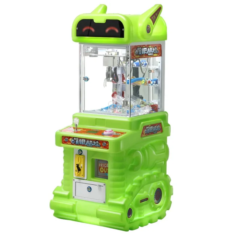 

Mini claw coin arcade grab doll