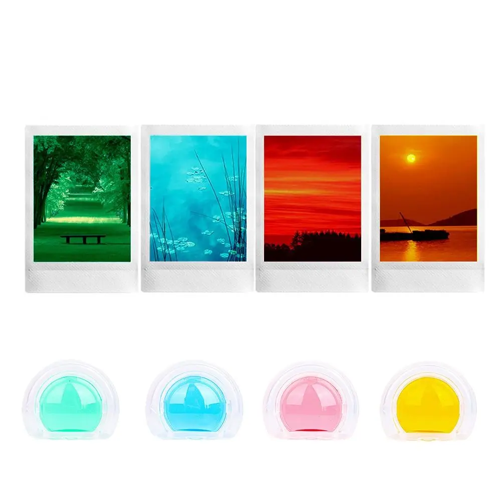 4/6pcs Filter Set for Fujifilm Instax Mini 12 Instant Camera Close-up Colorful Filter Lens Photographic Accessories