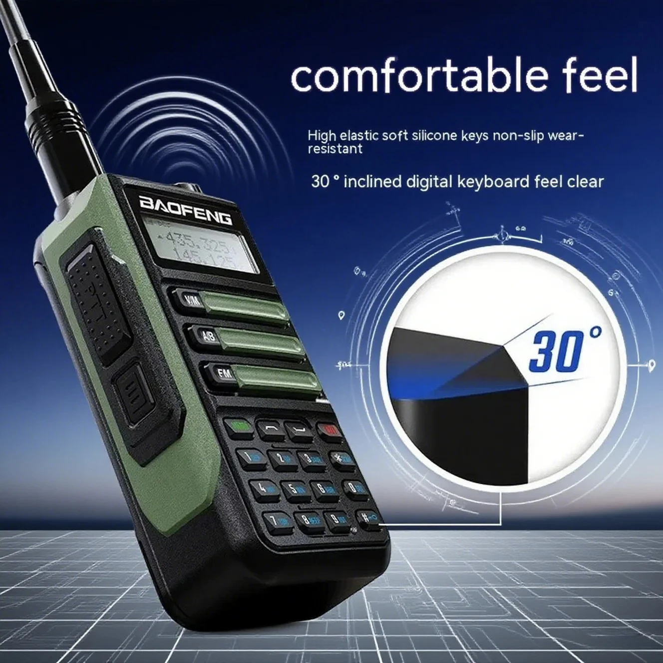 BaoFeng UV16 High Power Walkie Talkie Recharger Long Range Waterproof Transceiver camping equipment Hunting Ham Two Way Radio