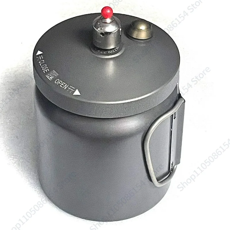 Small rice bucket solo pressure cooker outdoor lightweight mini aluminum ultra-light pressure cooker