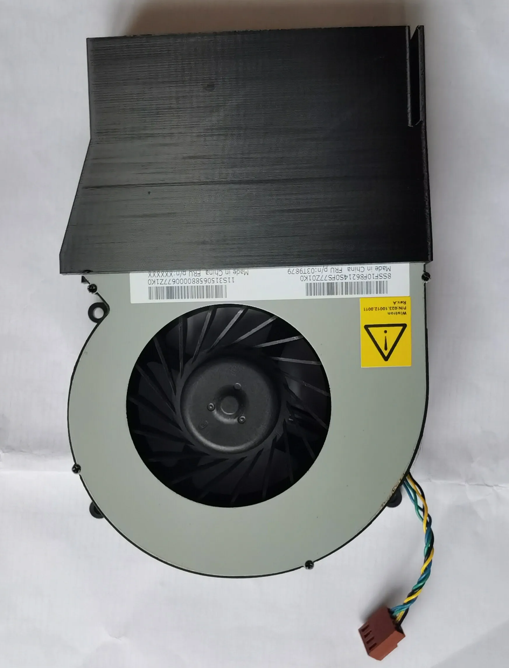 External Turbine Active Fan Heatsink for Iluvatar CoreX ZK100 Inference Card