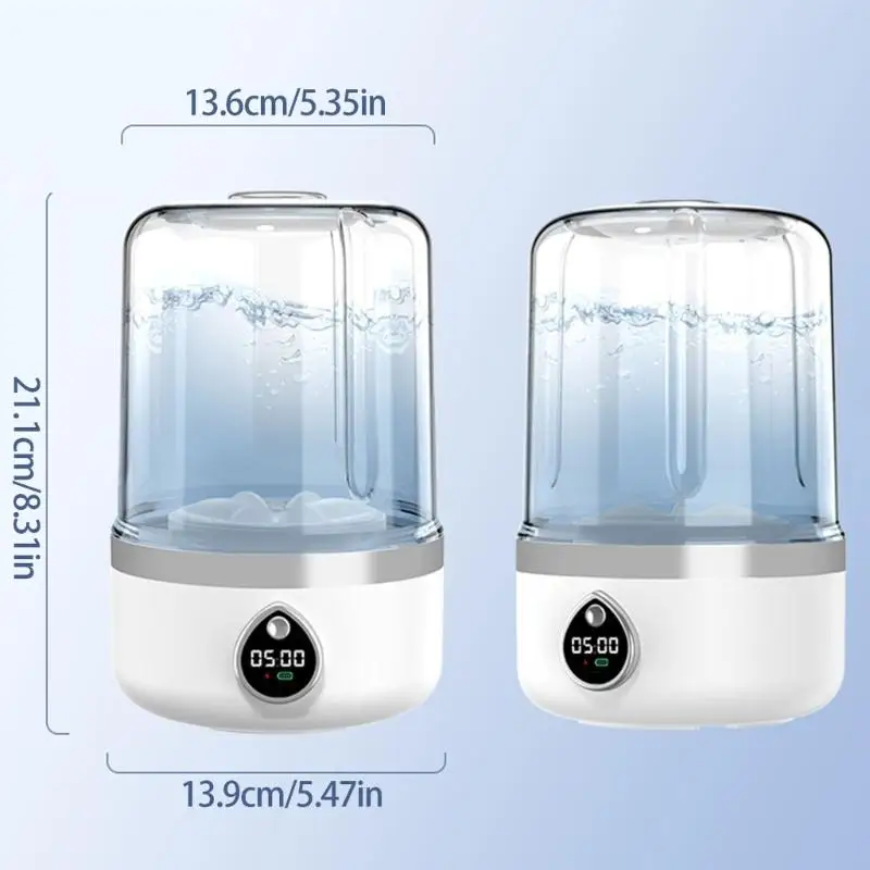 U1JE 1.5L 용량 의류 세탁기 세탁기를 갖춘 U1JE 휴대용 세탁기