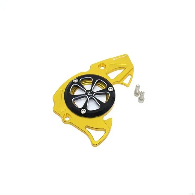   Aluminum Alloy Front Chain Sprocket Guard Protector Cover Dustproof Motorcycle Gear Cover For 15 3 4 R15M MT15 XSR155