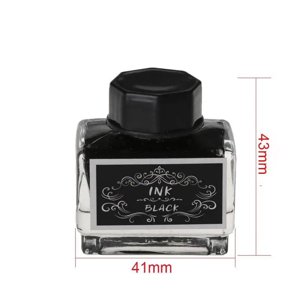 Carbon-free Ink For Fountain Pen 15ml Non-carbon Ink Fountain Pens Stationery Pen Ink Bottle Printer Chemical Ink