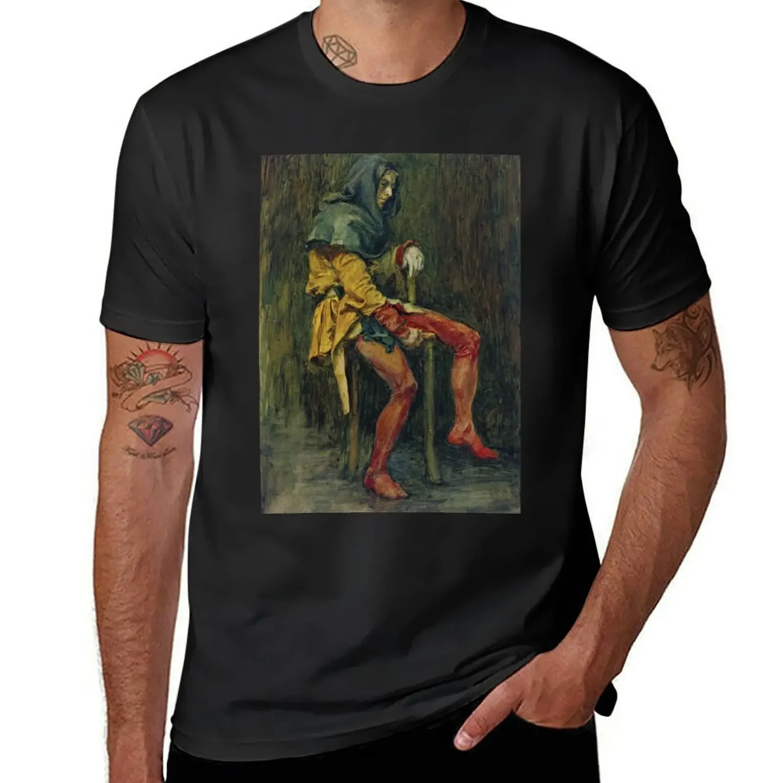 

Vintage John William Waterhouse The Jester c1917 T-Shirt sports fans mens graphic t-shirts pack