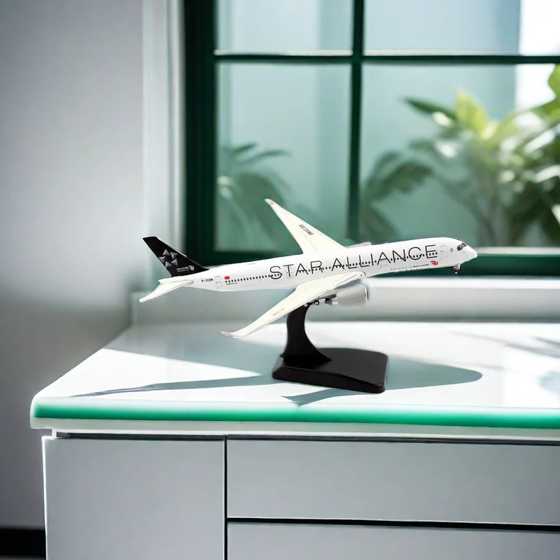 2024 new Diecast 1:400 Simulation Of China International Aviation A350-900 B-308M Alloy Aircraft Finished Model Decorations Gift