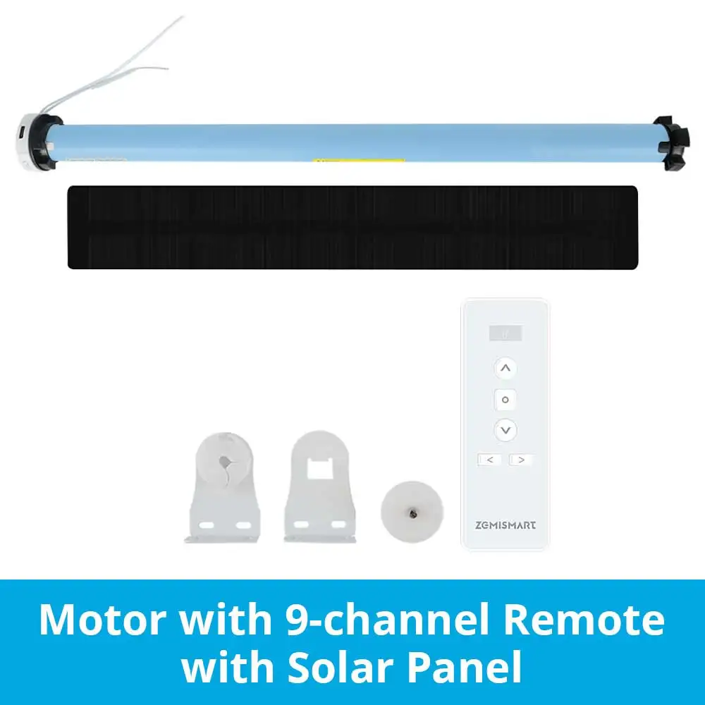Zemismart Zigbee Roller Shade Blinds Motor Built-in Battery Work with Tuya Smartthings App Alexa Google Home Voice Control image 3
