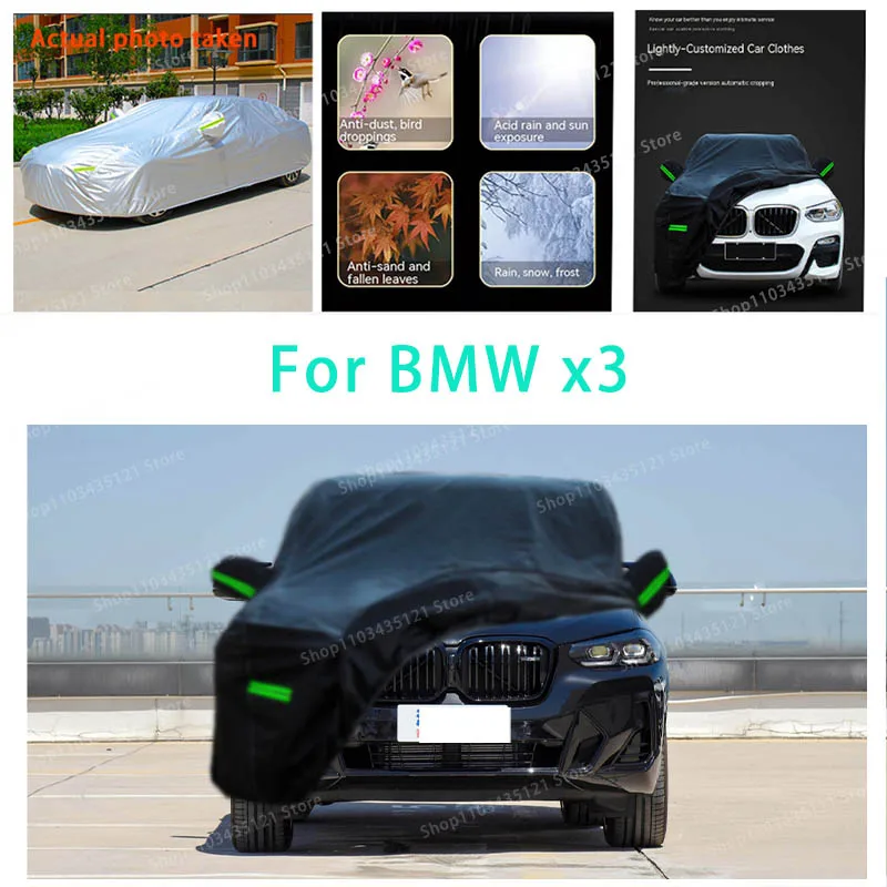 

For BMW x3 auto body protection, anti snow, anti peeling paint, rain, water, dust, sun protection, car clothing