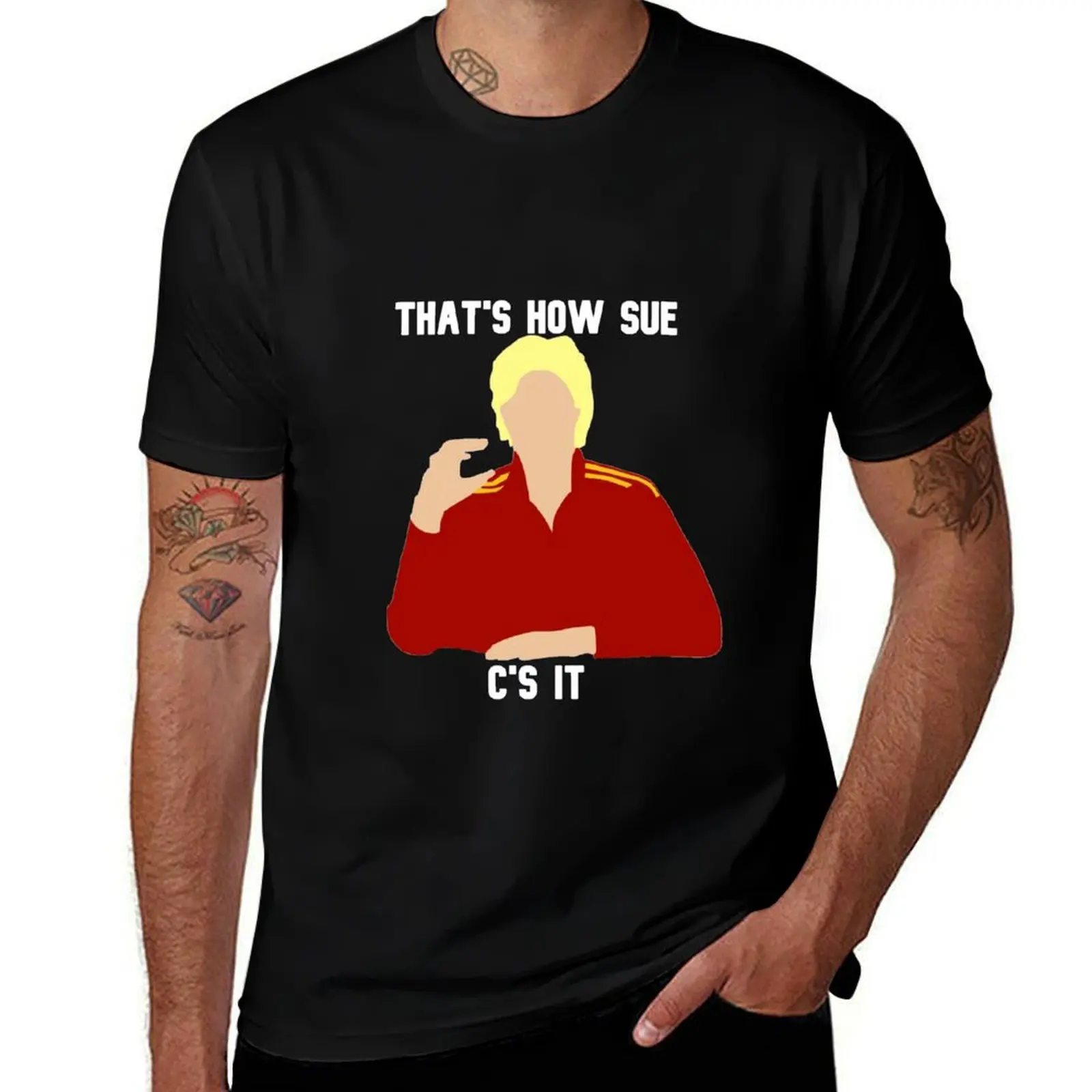 

Glee Sue Sylvester Design T-Shirt Casual Loose Fit Summer Tee Shirt