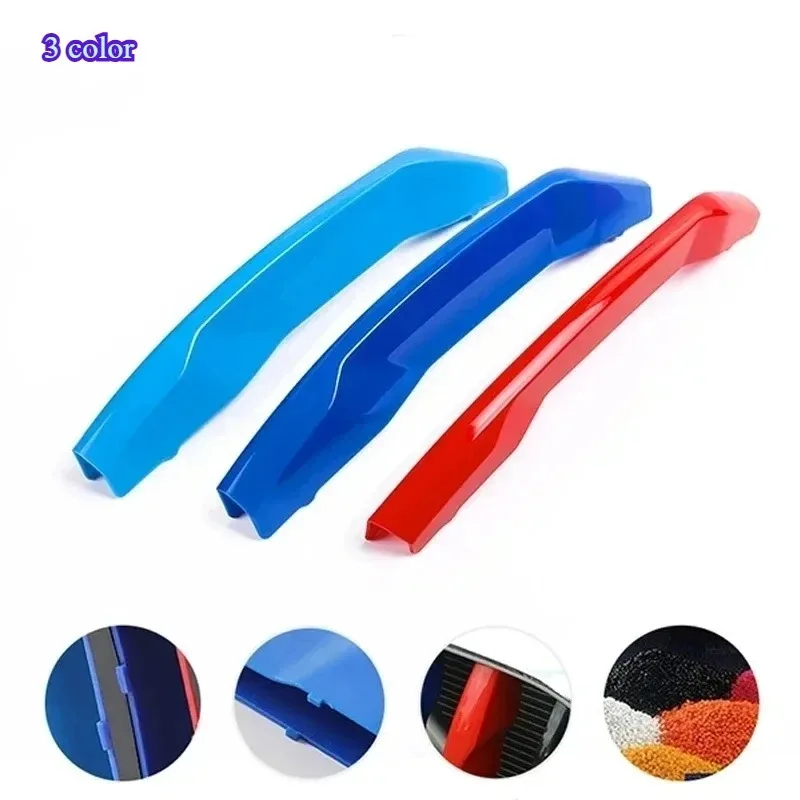 For BMW X1 X3 X4 X5 X6 E84 E70 E71 F15 F16 F25 F26 G01 G02 G05 M 3 Tone Front Kidney Air Grille Radiator Grille Cover Trim