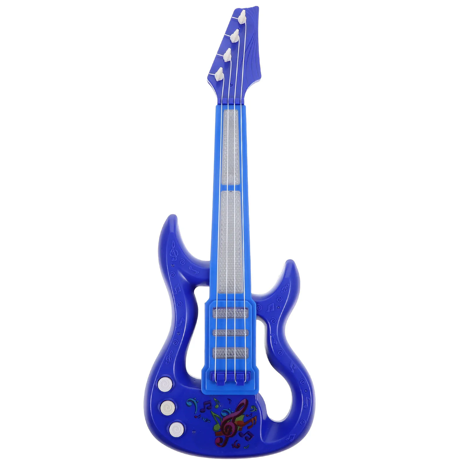 

1pc Mini Electric Guitar For Kids Beginner Ukulele Musical Instrument Portable Toddler Learning Plaything Educational Music Gift