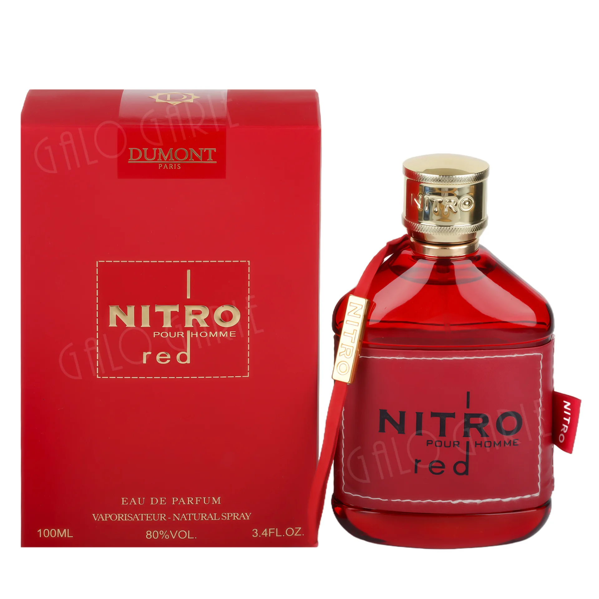 

Nitro Red Dumont EDP Perfume MEN Fragrance Middle Eastern Arabic Perfume Men's Perfume Women's Long-lasting 100ml