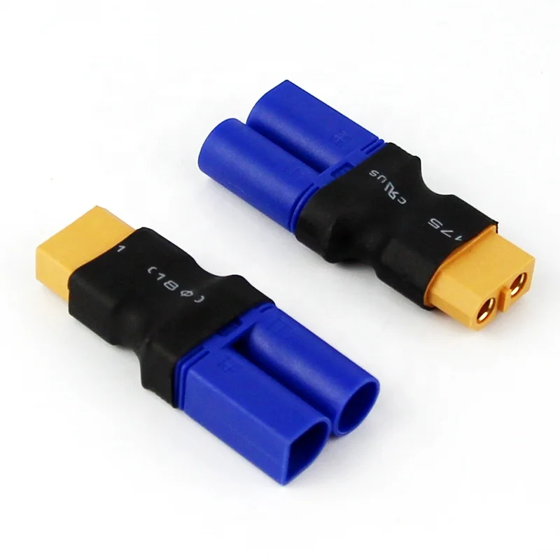 10PCS Vergaren XT60 Om EC5 Vrouwelijke Mannelijke Connector Plug Geen Draad Adapter Voor DIY RC Lipo Batterij Controle voor Elektrisch Speelgoed