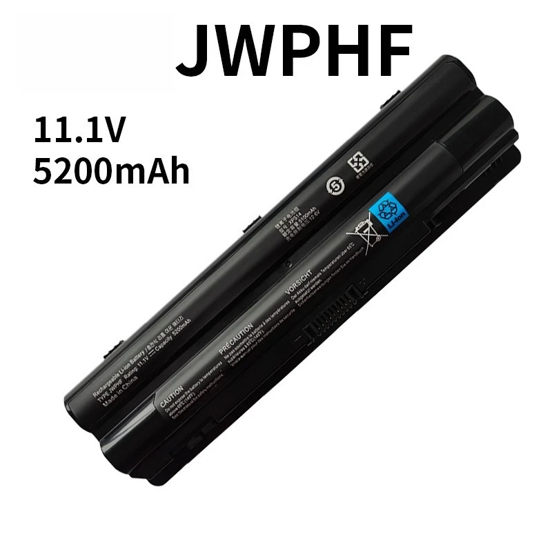 Premium JWPHF Battery For Dell XPS 14 L502X L501X L701X L402X L401X 11.1V 5200mAh Rechargeable Replacement Laptop Battery