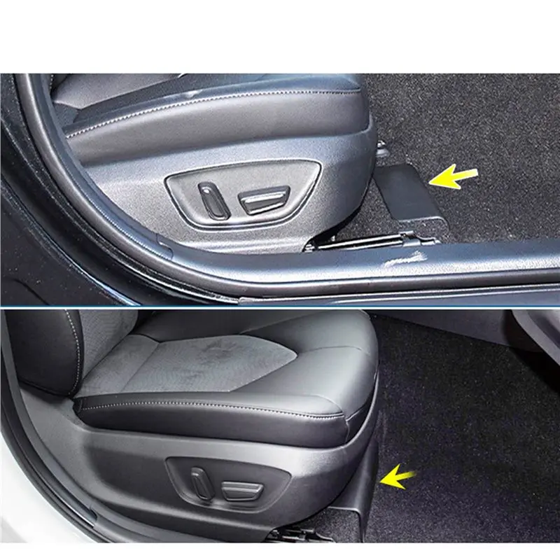 2X Car Passenger Seat Vehicle Identify Number Panel Vehicle Frame VIN Number Cover Vehicle For Toyota Avalon Camry LEXUS