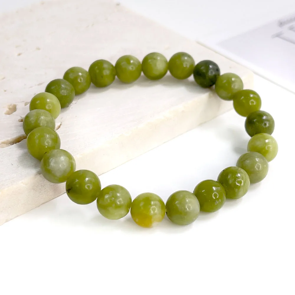 Natuursteen Kralen Armband Voor Vrouwen Mannen Agaat Crystal Kwarts Aquamarines Jades Sieraden Agaten Elastische Armband Armbanden 6 8Mm
