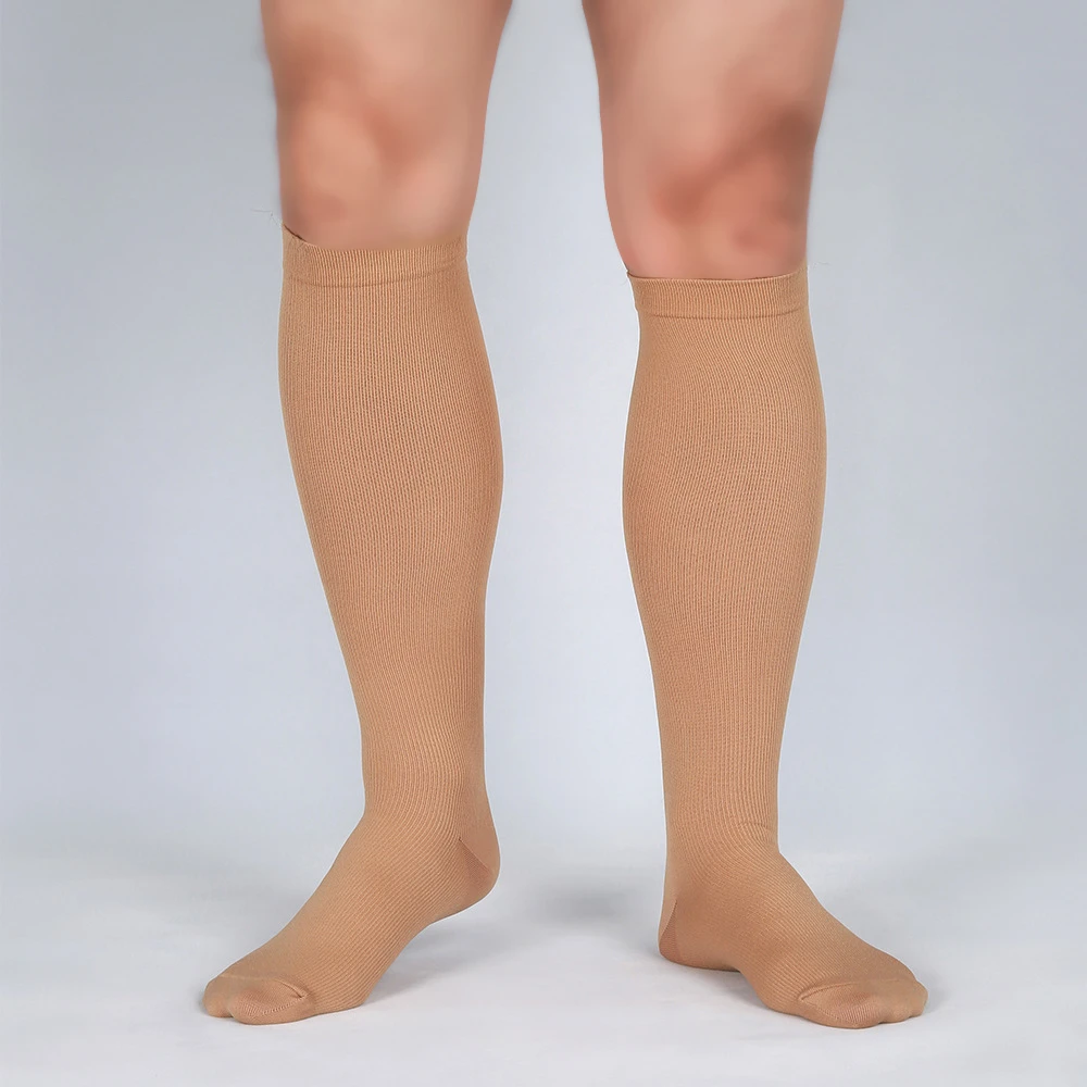 Calcetines de compresión médicos Unisex para hombres y mujeres, Edema, Diabetes, venas varicosas, calcetines deportivos para correr, alivio del