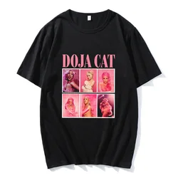 Doja Cat Singer Printing T-shirts Short Sleeve Women Men Tee-shirt Summer Casual Cotton Comfortable Shirt Ropa Mujer Graphic Tee
