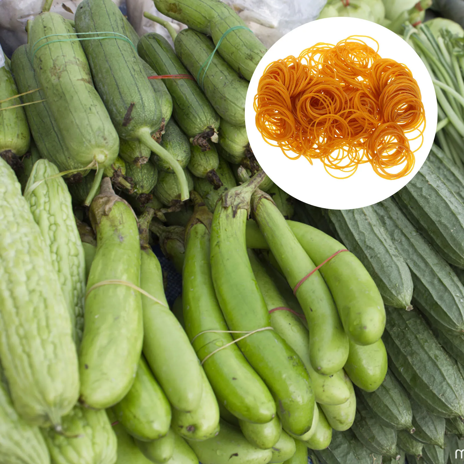 800Pcs Wide Heavy Duty Rubber Bands Strong Elastic Rubber Rings for Home Office Outdoor Multi Purpose Bundling and Fixing