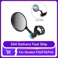Adjustable Rotation Rearview Mirror Handlebar Mirror for Ninebot F20/F30/F40 Electric Scooter Accessories