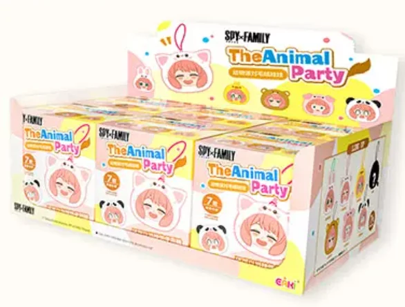 Eaki Spy X Family Anya Blind Box Officieel gelicenseerde anime-figuur voor verzameling, decoratie en animefans