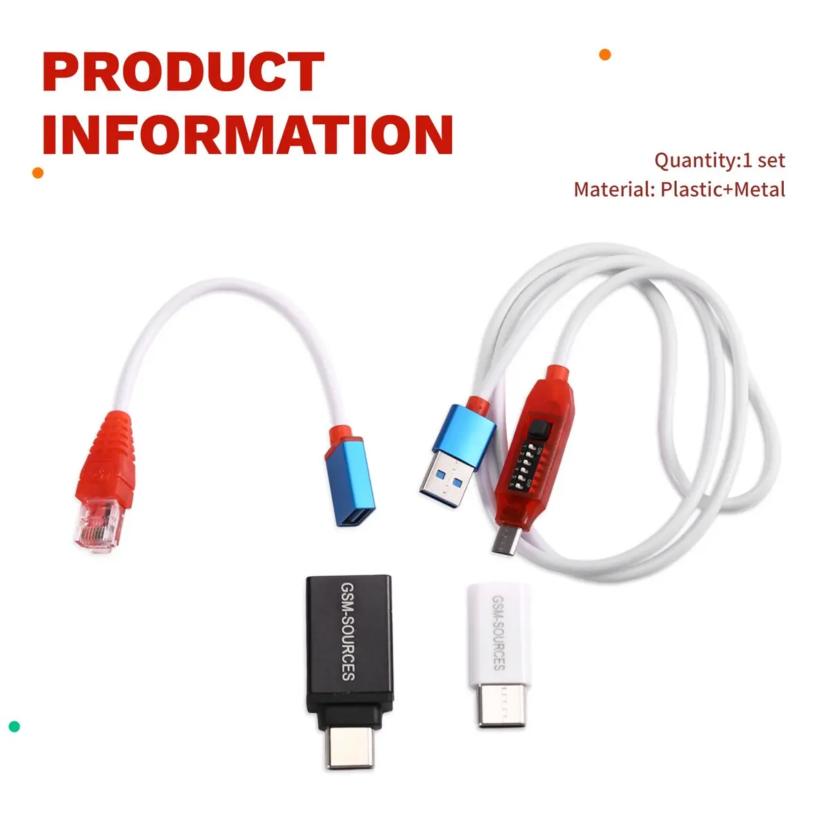 Dynamic All Boot Cable EASY SWITCHING USB RJ45 All in One Multifunction Boot Cable UMF Cable for Android Phone Repair Flashing