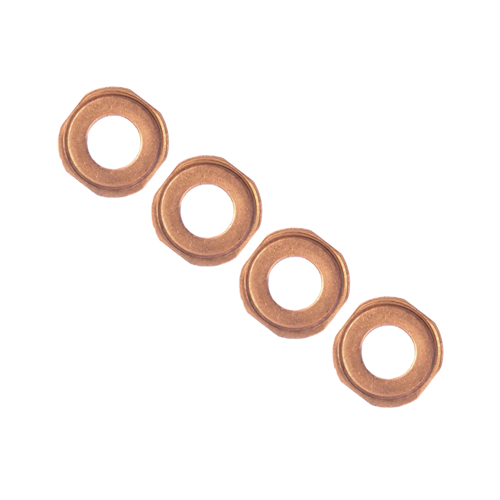 4 Piece Gasket Sealing Ring Injection Nozzle 55578387 Fits For Opel For Astra For Corsa Models with Z17DTL Engine