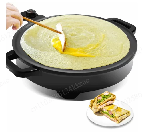 220V 50Hz 16inch Mitad And Mogogo Of Electric Crepe And Pancake Makers For Injera Mitad Pancake Griddles 1350W