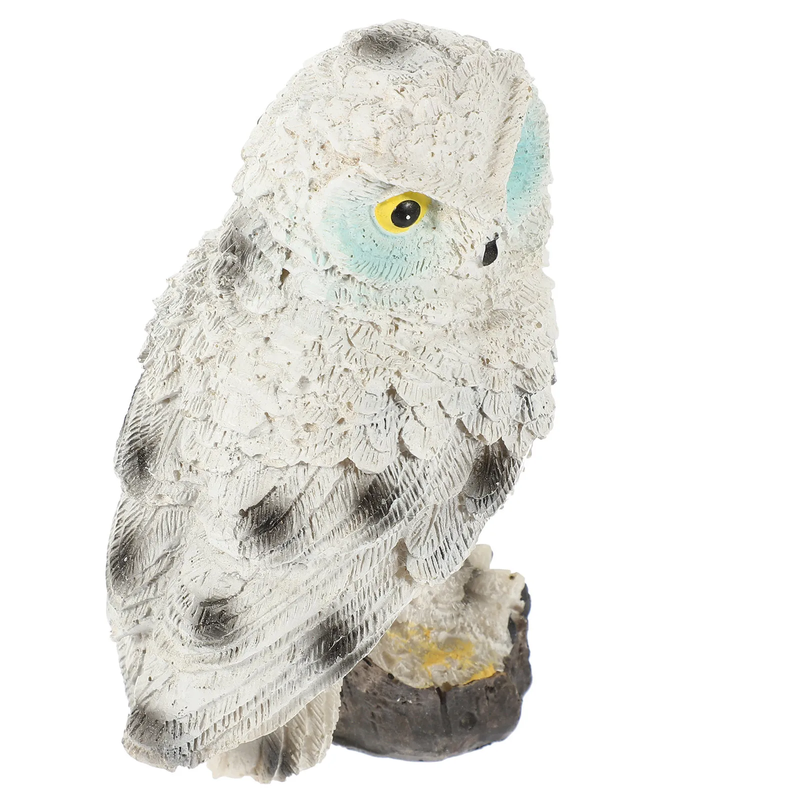 الراتنج البومة تمثال حديقة النحت الديكور في الهواء الطلق المشهد زخرفة الزخرفية البومة الزينة حديقة النحت #6