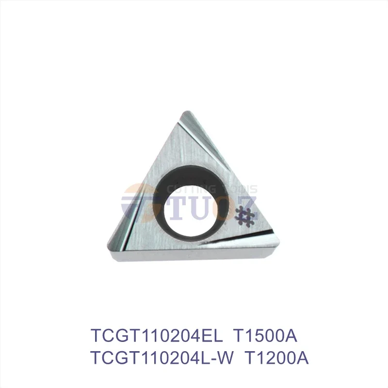 

TCGT110204L-W T1200A TCGT110204EL T1500A 100% Original TCGT110204 L-W Ceramic Insert TCGT 110204 L CNC Lathe Tools Boring Blade