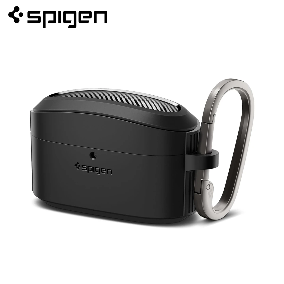 Spigen Rugged Armor Black Case for Sony WF-1000XM5 Headphones