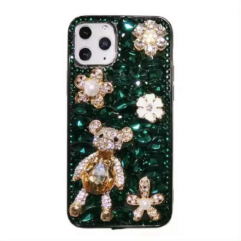 Luxury Design Bling Diamond Mobile Phone Case, Back Cover for Xiaomi Redmi 9A Note8 Note10S Note11 12Pro